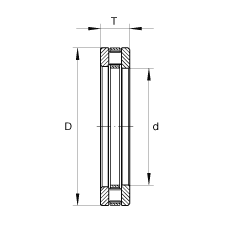 推力圆柱滚子轴承 RT602, 单向，可分离，圆柱滚子，英制